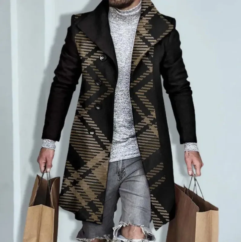Men's Anatoly Long Tailored Coat