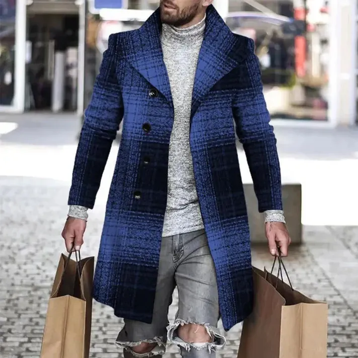 Men's Anatoly Long Tailored Coat