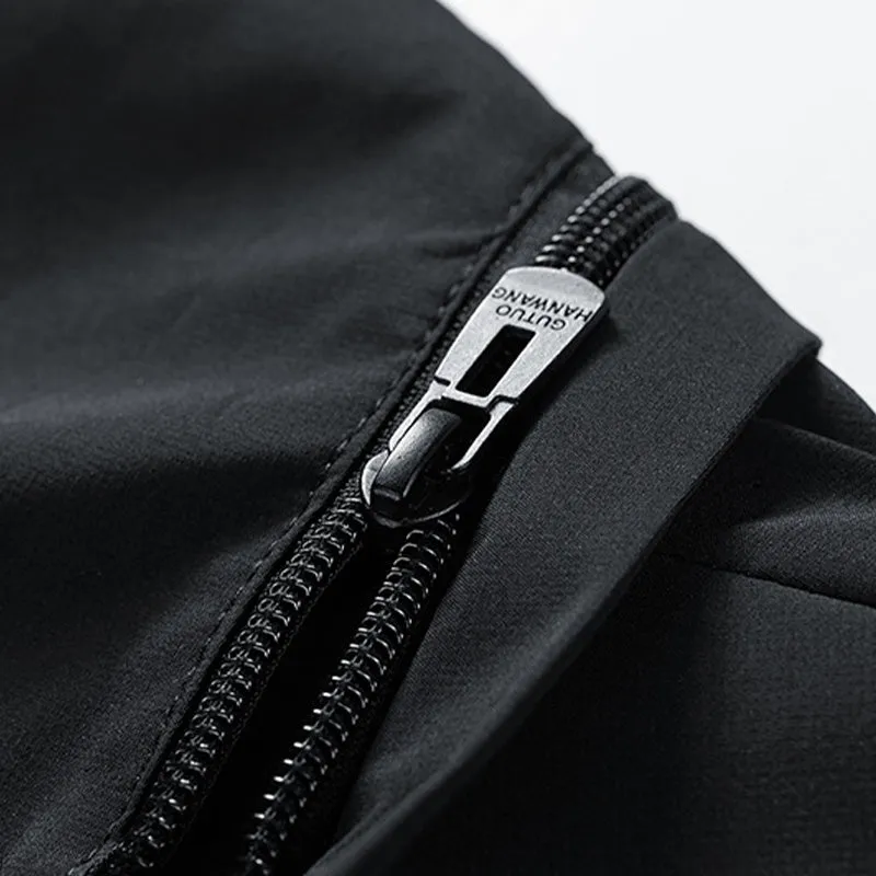 Men's Casual Warm Zip-Up Hooded Jacket