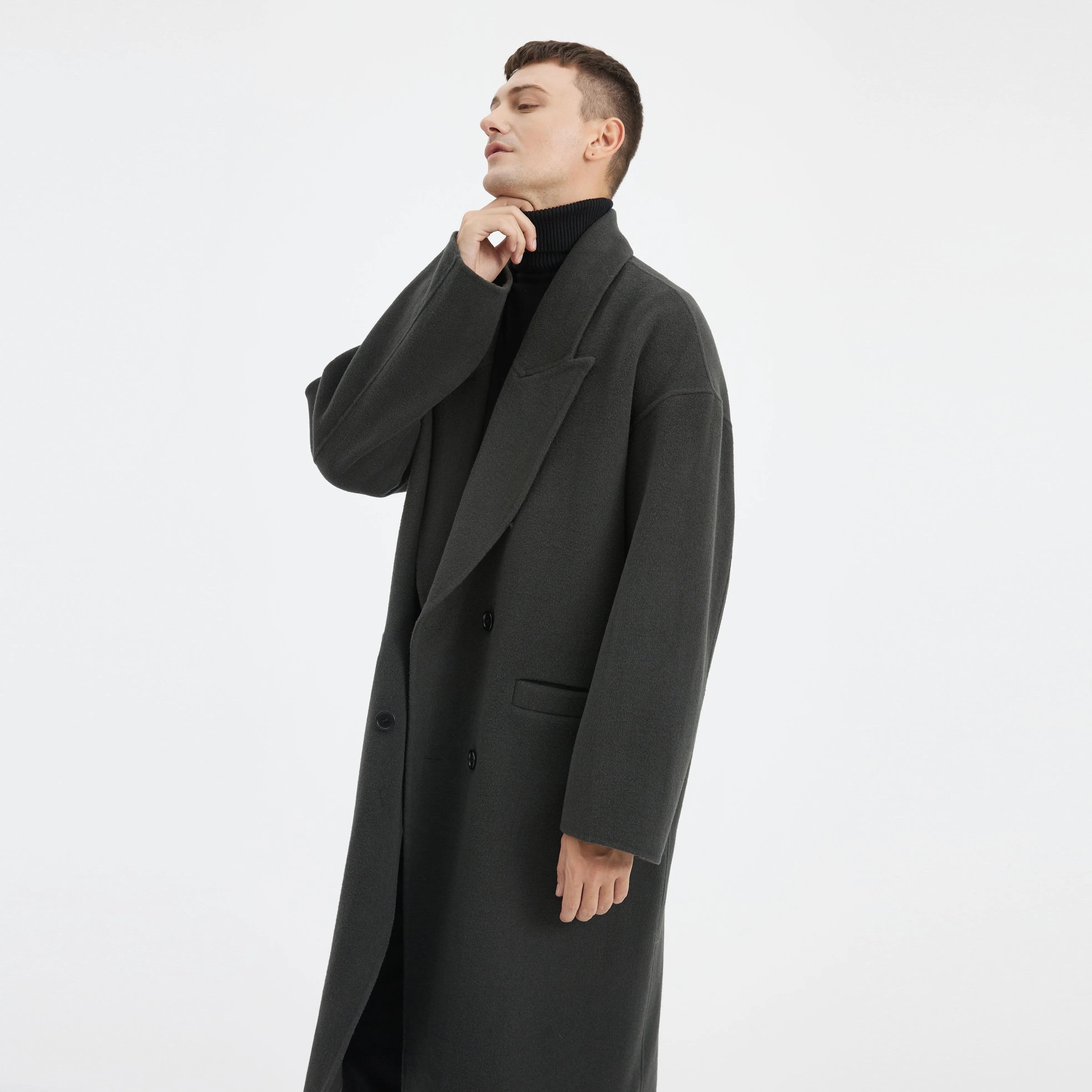 Men's Double-Faced Overcoat
