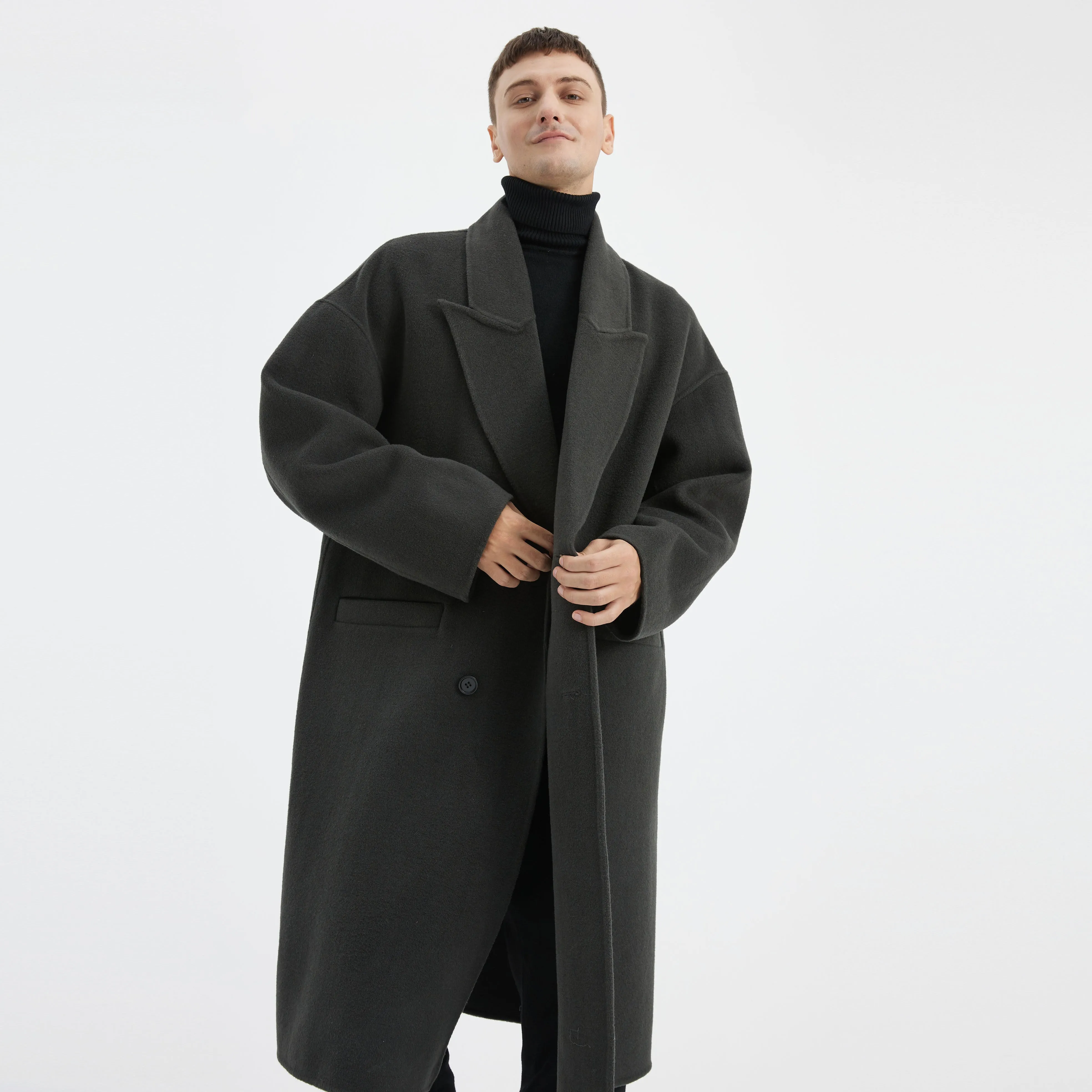 Men's Double-Faced Overcoat
