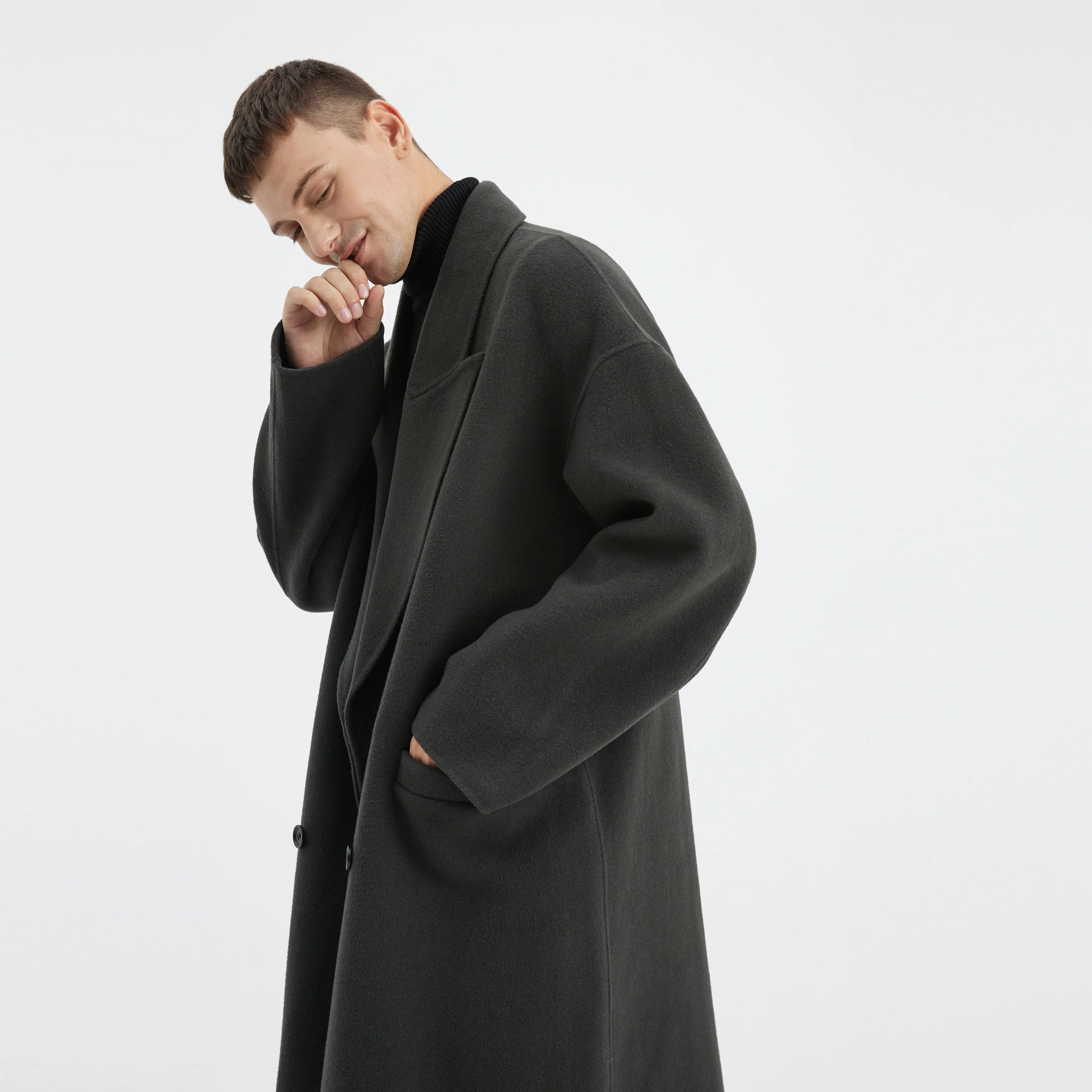 Men's Double-Faced Overcoat