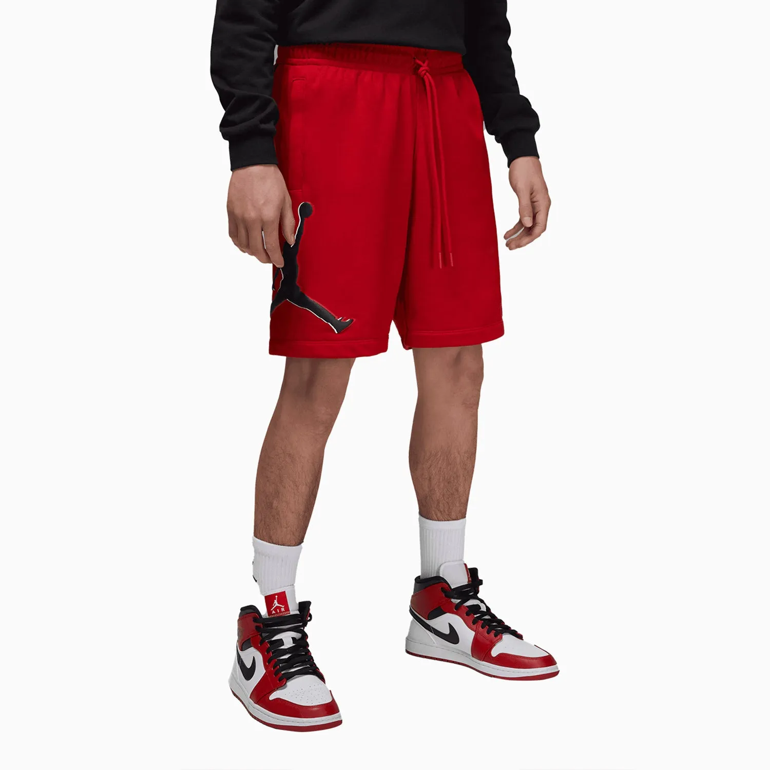 Men's Jordan Essentials Fleece Shorts And T Shirt Outfit
