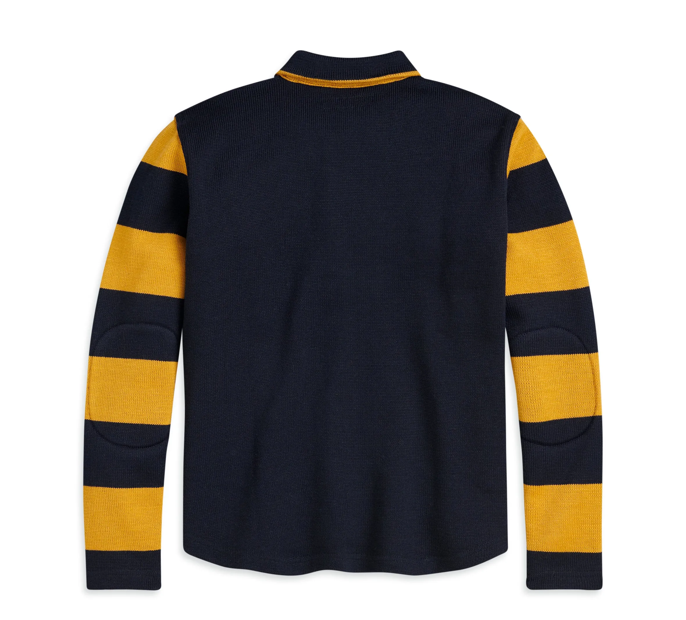 Men's Striped Sweater - Navy