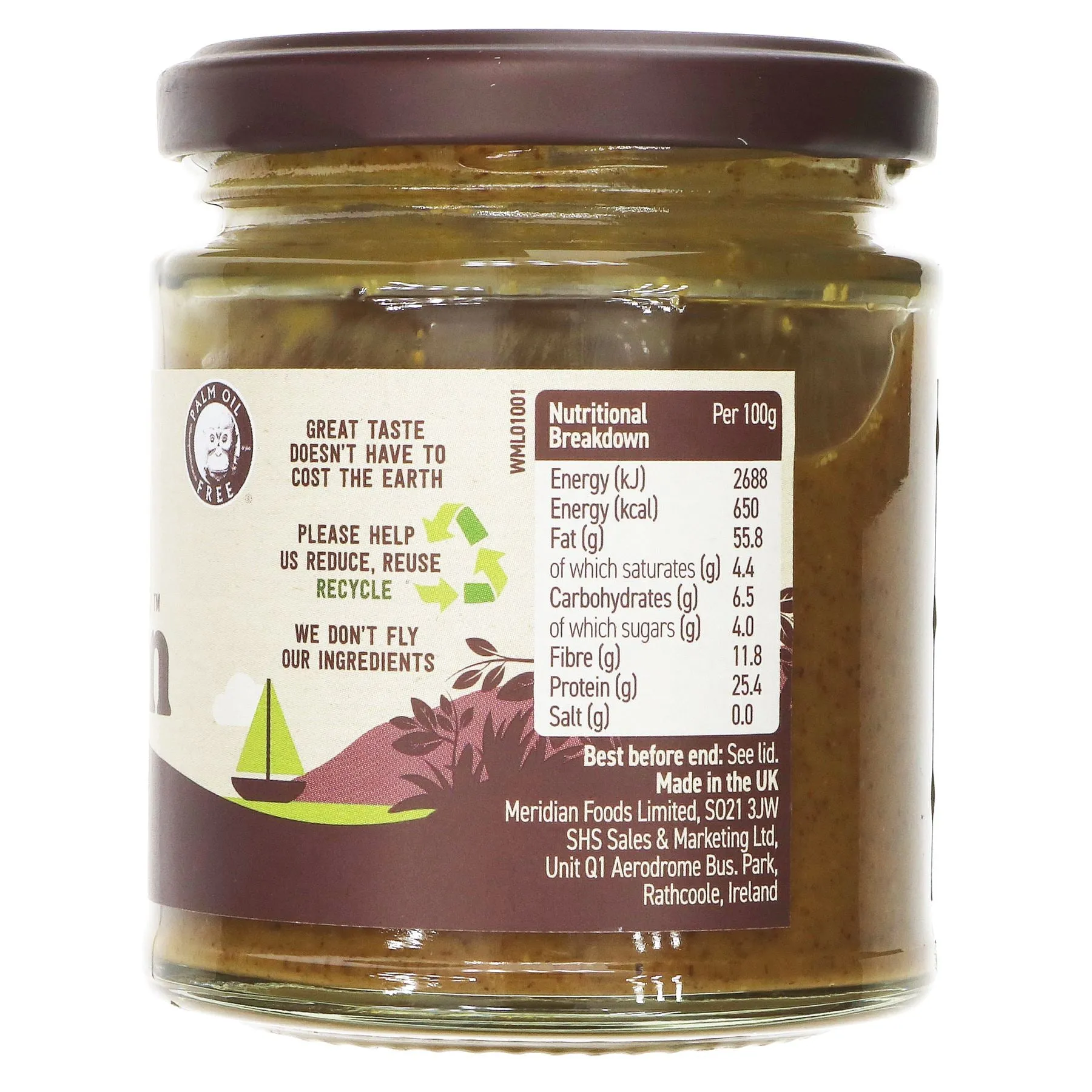 Meridian | Almond Butter Smooth | 170G