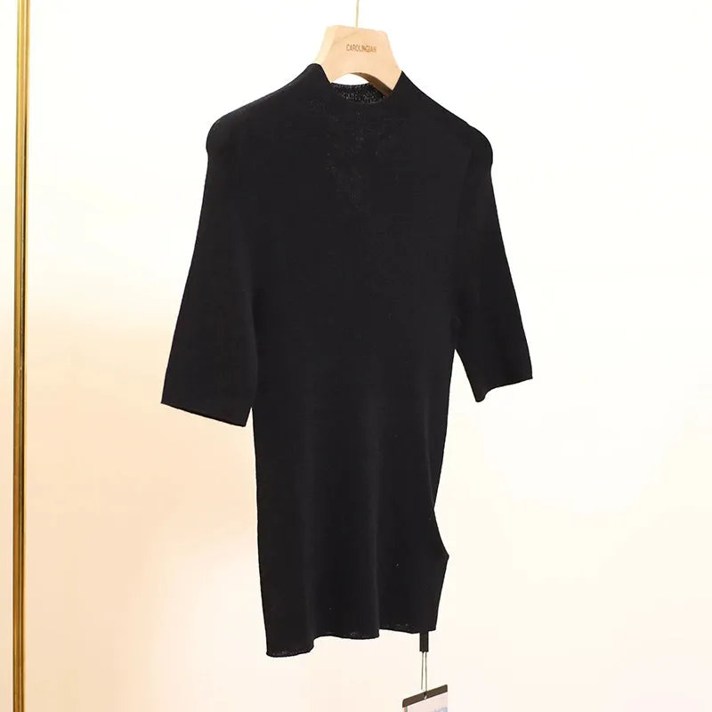 Merino Wool Turtleneck Sweater