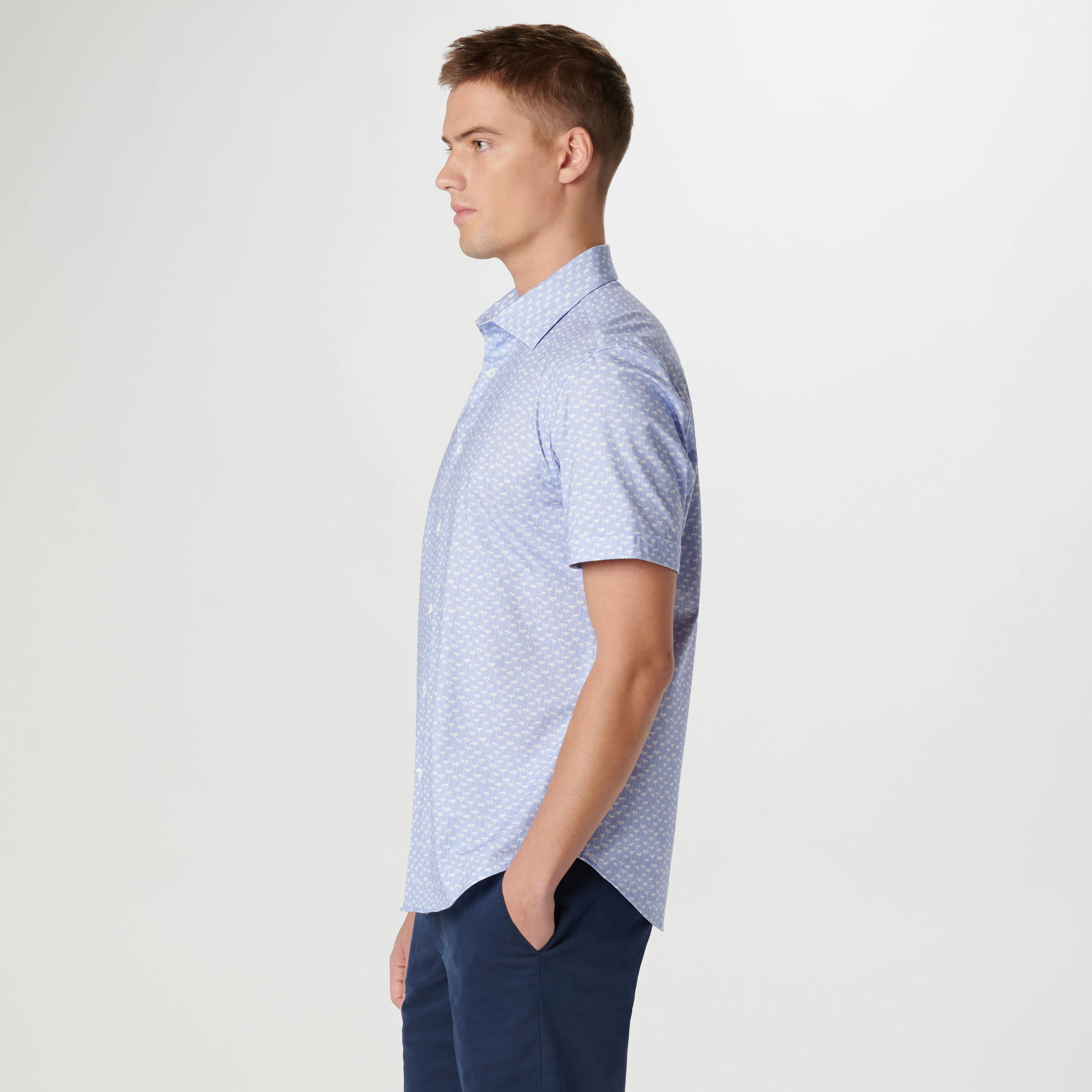 Miles Floral OoohCotton Short Sleeve Shirt