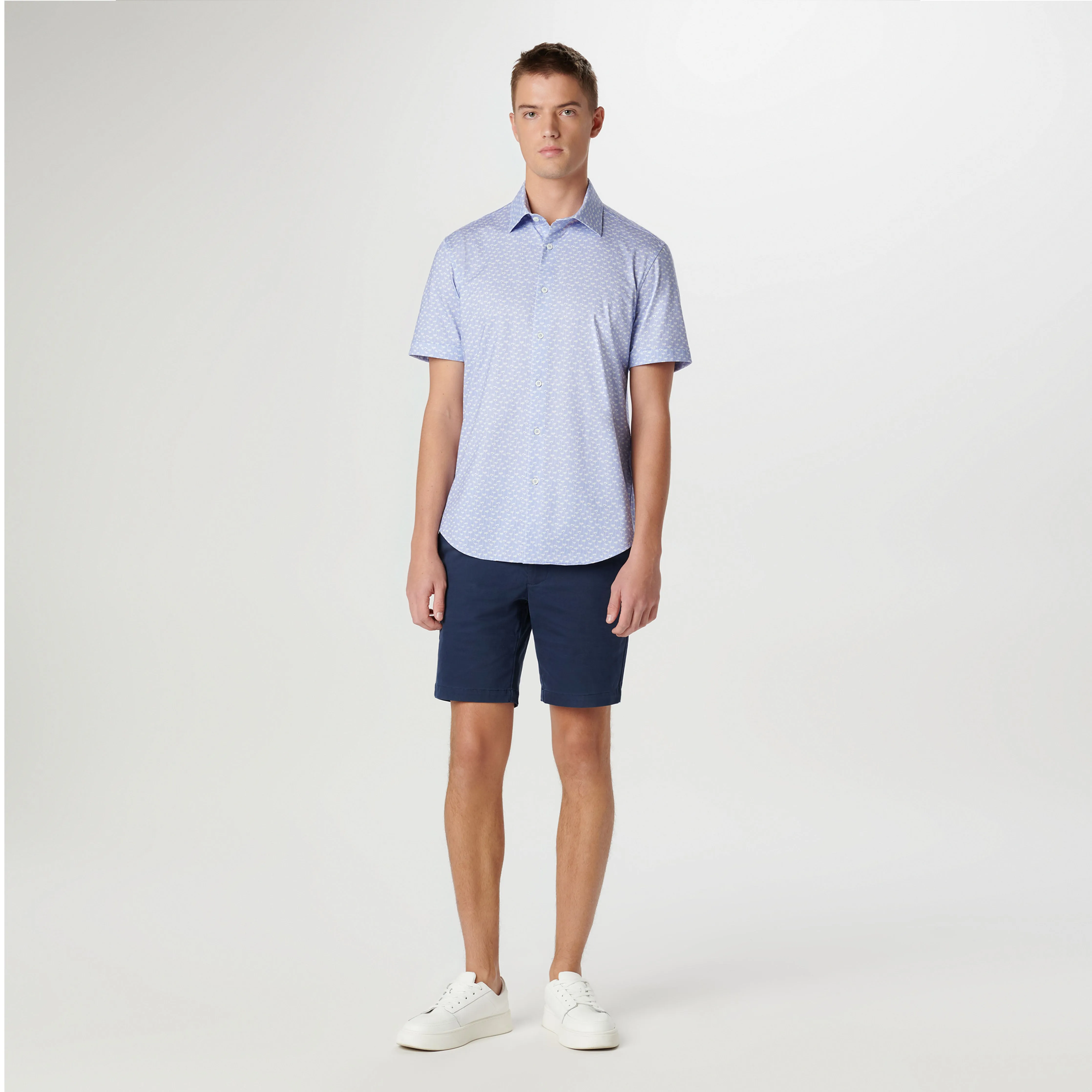 Miles Floral OoohCotton Short Sleeve Shirt