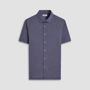 Milo Geometric Hexagon OoohCotton Short-Sleeve Shirt