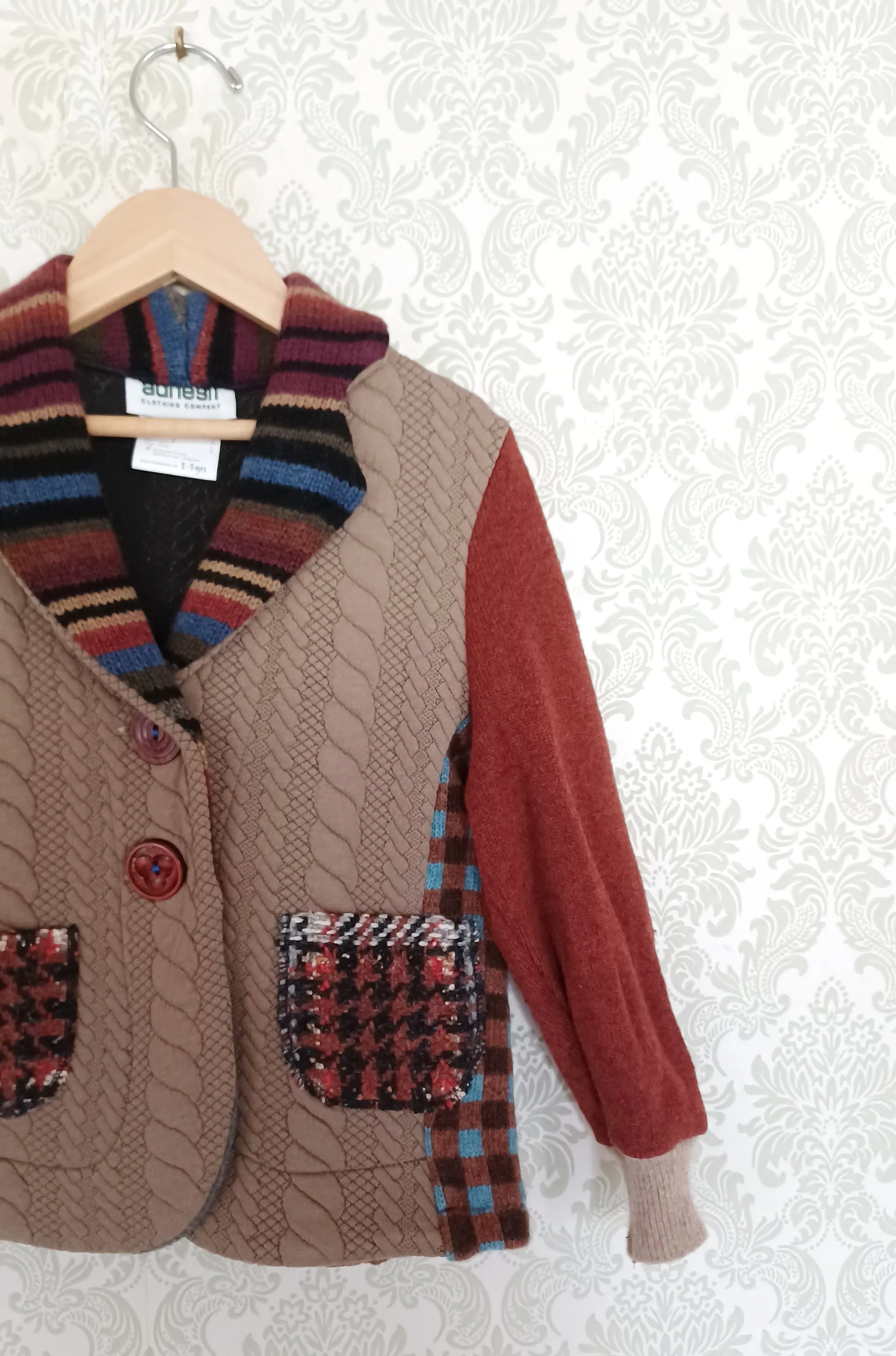 Mini Trailmix Upcycled Sweater Blazer