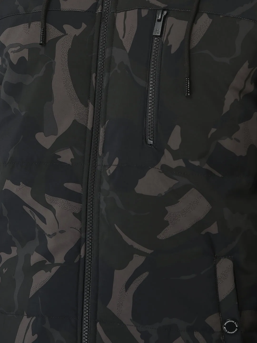 Multi-Colour Jacket in Camouflage Print