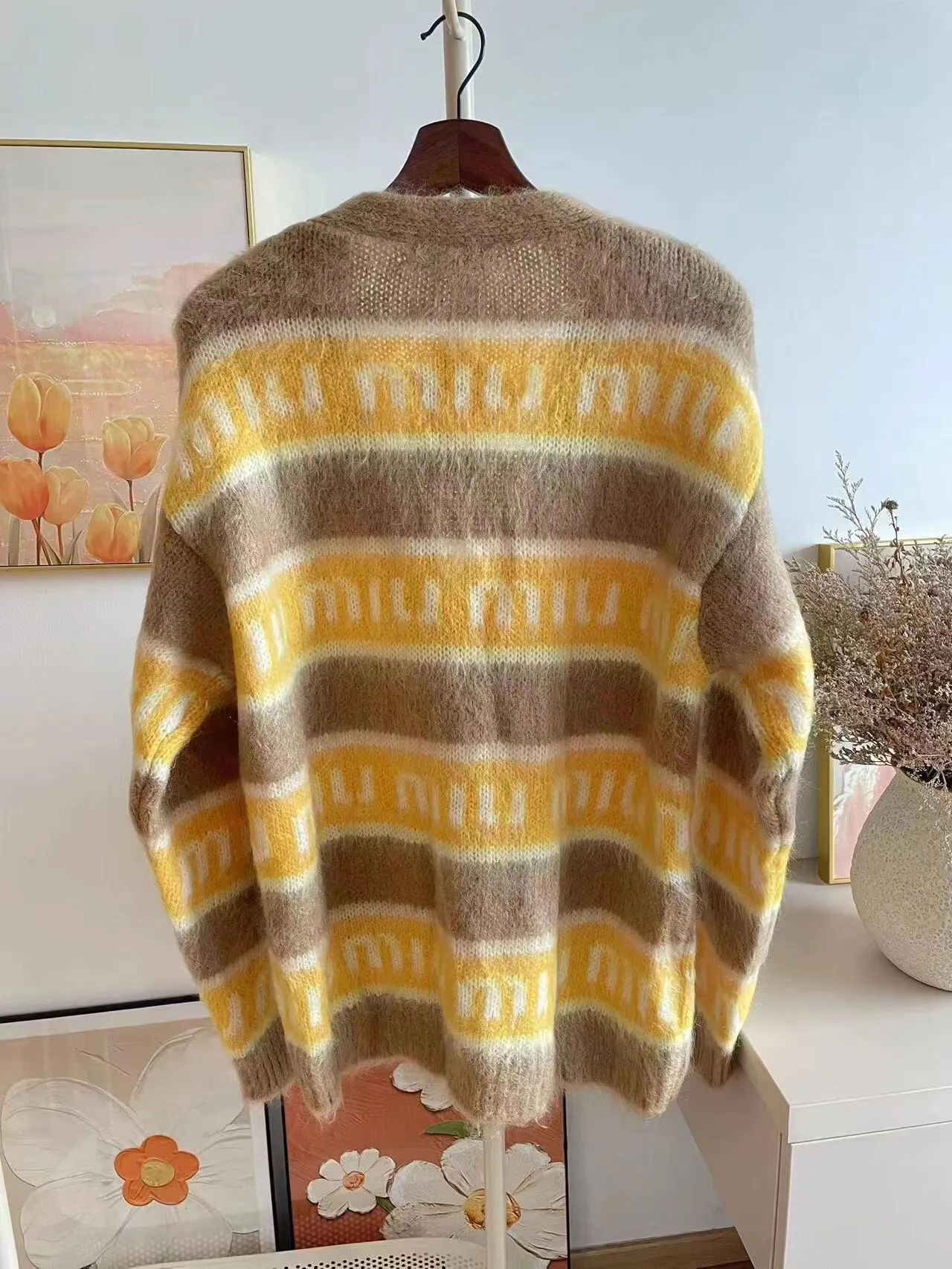 New Fall Mohair Cardigan