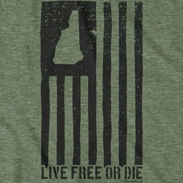 New Hampshire Black Flag T-Shirt