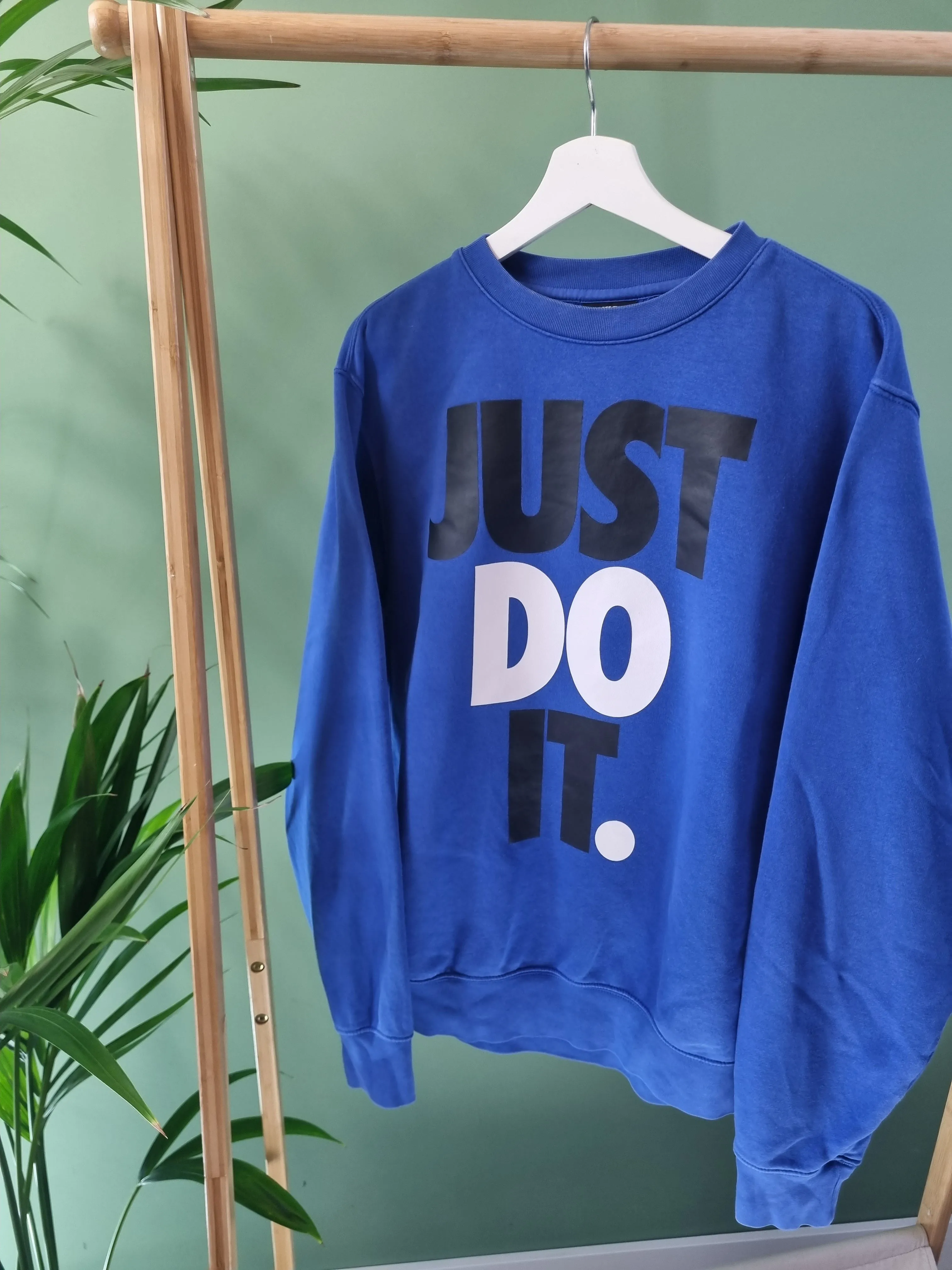 Nike just do it text sweater maat M