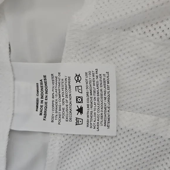 Nike ,NWT,Women's Dri-FIT Victory 5'' Golf Shorts,White,Medium