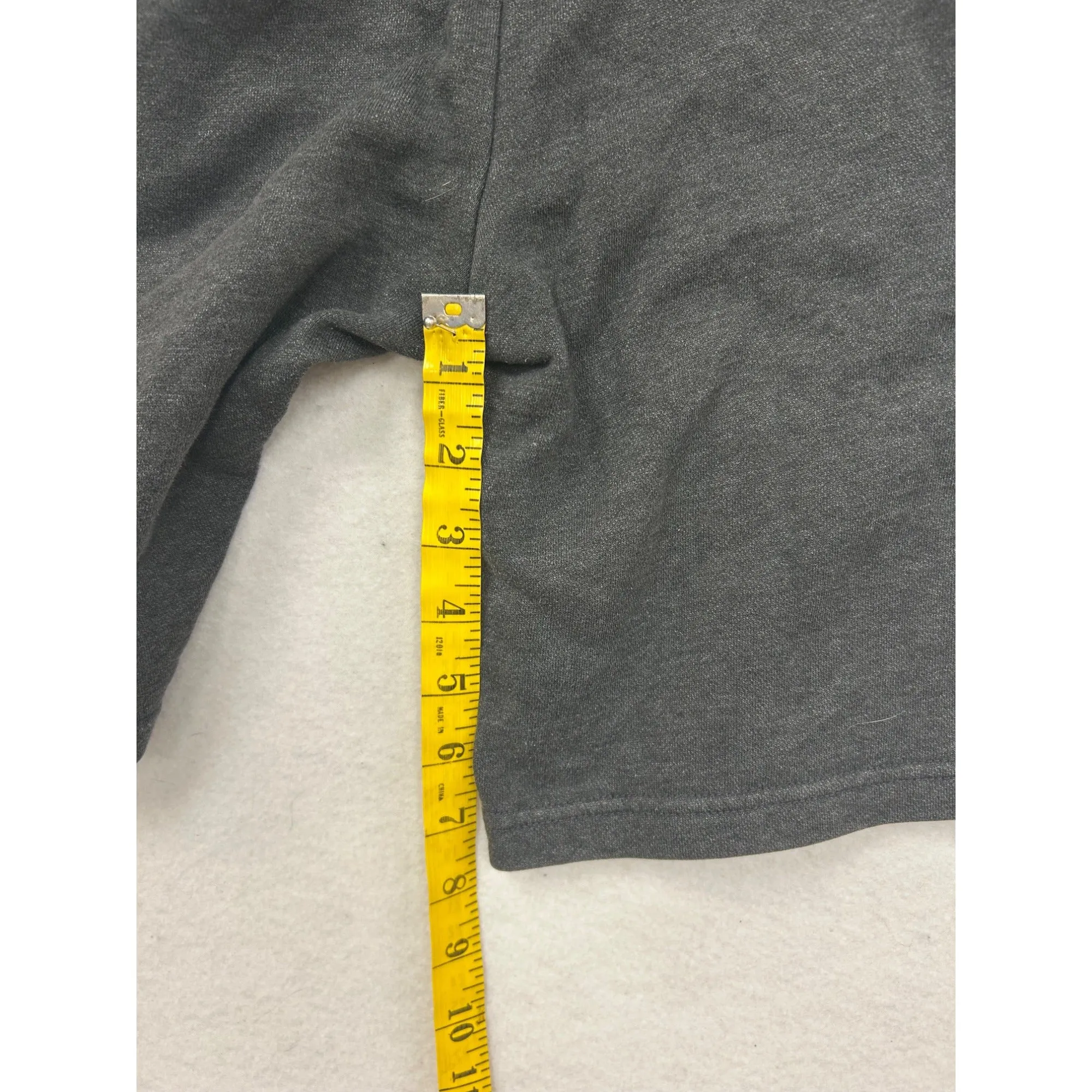 Nike SB Gray Shorts With Blue Logo Print Skateboarding Style #6989