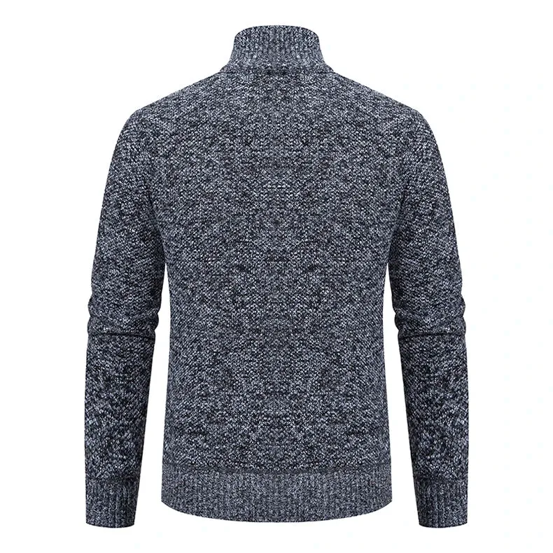 Obsidian Phoenix Fleece Zipper Cardigan