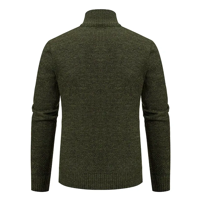 Obsidian Phoenix Fleece Zipper Cardigan