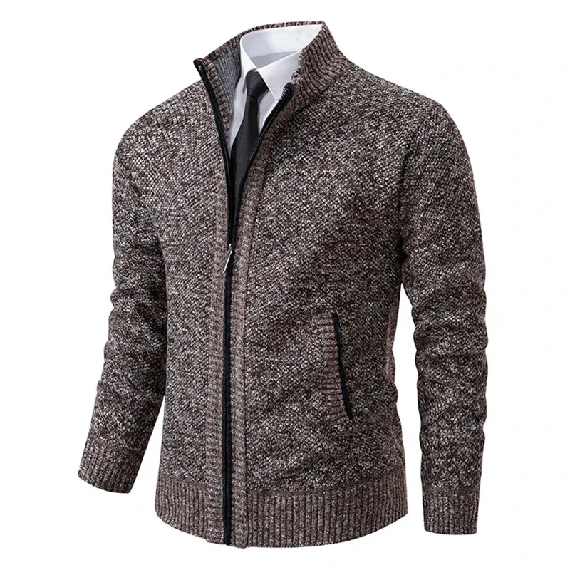 Obsidian Phoenix Fleece Zipper Cardigan