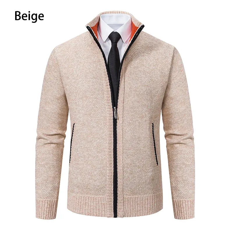 Obsidian Phoenix Fleece Zipper Cardigan
