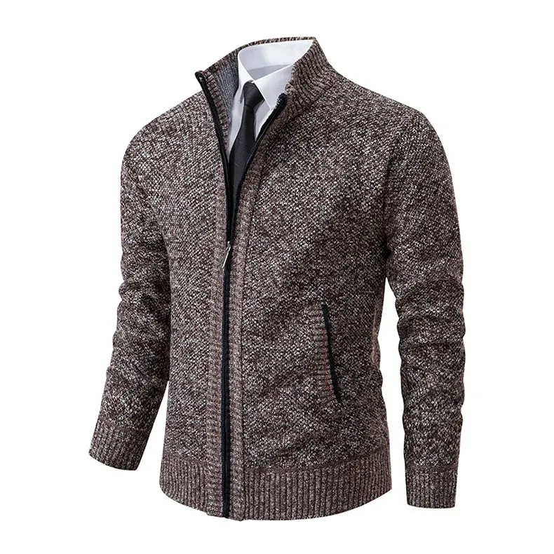 Obsidian Phoenix Fleece Zipper Cardigan