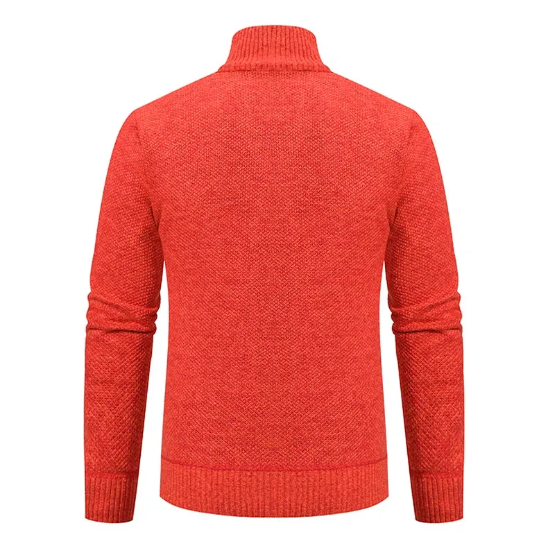 Obsidian Phoenix Fleece Zipper Cardigan