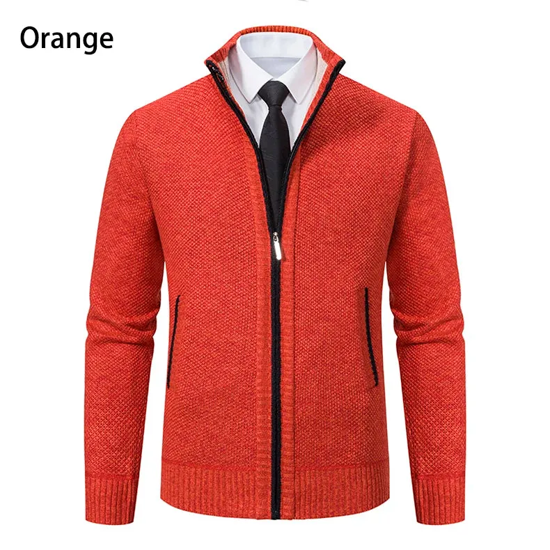 Obsidian Phoenix Fleece Zipper Cardigan