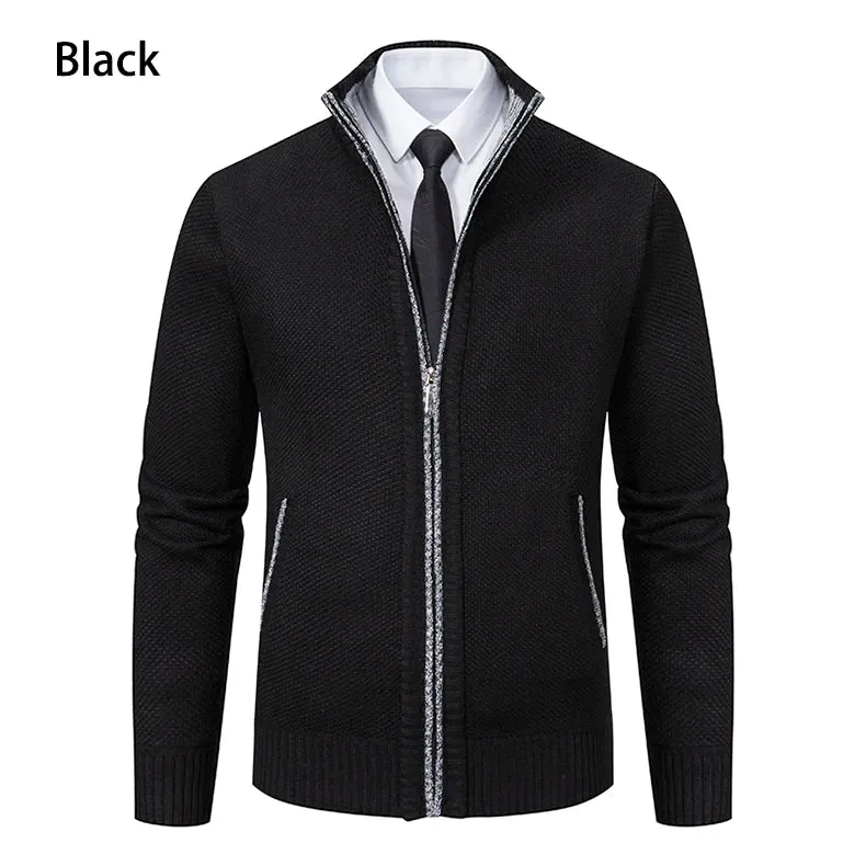 Obsidian Phoenix Fleece Zipper Cardigan