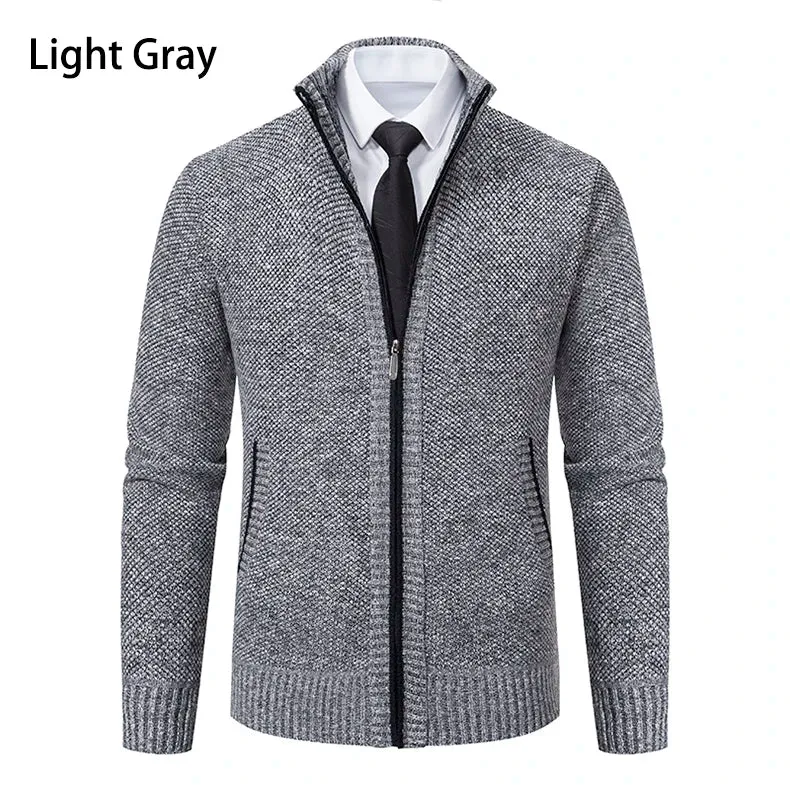 Obsidian Phoenix Fleece Zipper Cardigan