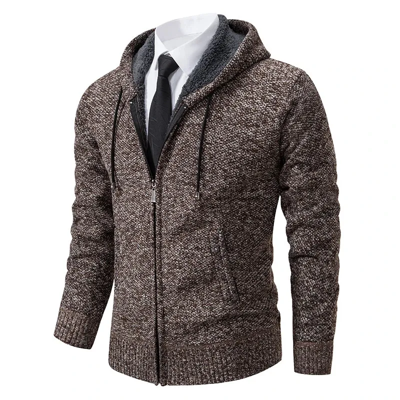 Obsidian Phoenix Fleece Zipper Cardigan