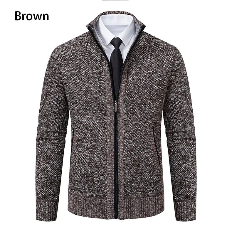 Obsidian Phoenix Fleece Zipper Cardigan