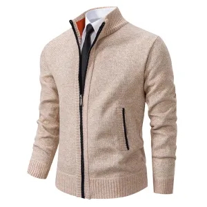 Obsidian Phoenix Fleece Zipper Cardigan