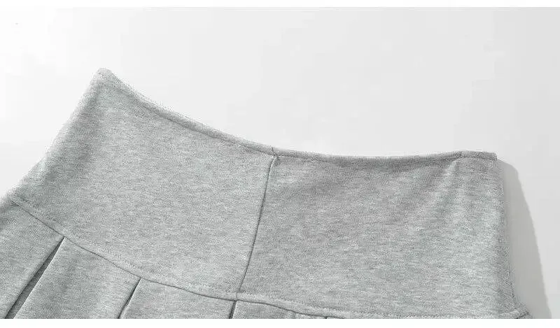 Obsidian Phoenix Low-Waist Pleated Mini Skirt