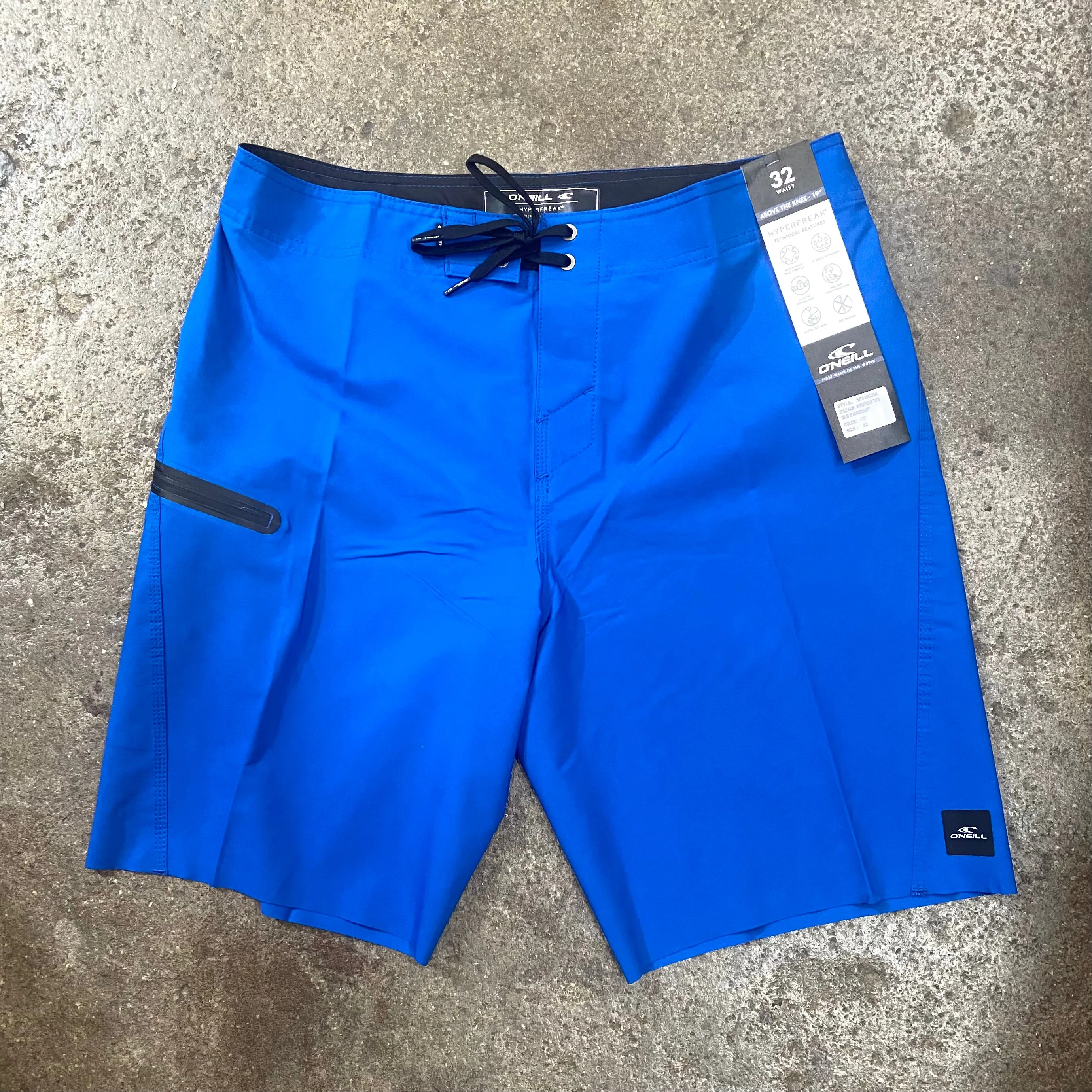 O'NEILL   HYPERFREAK TECH SOLID 19" BOARDSHORTS