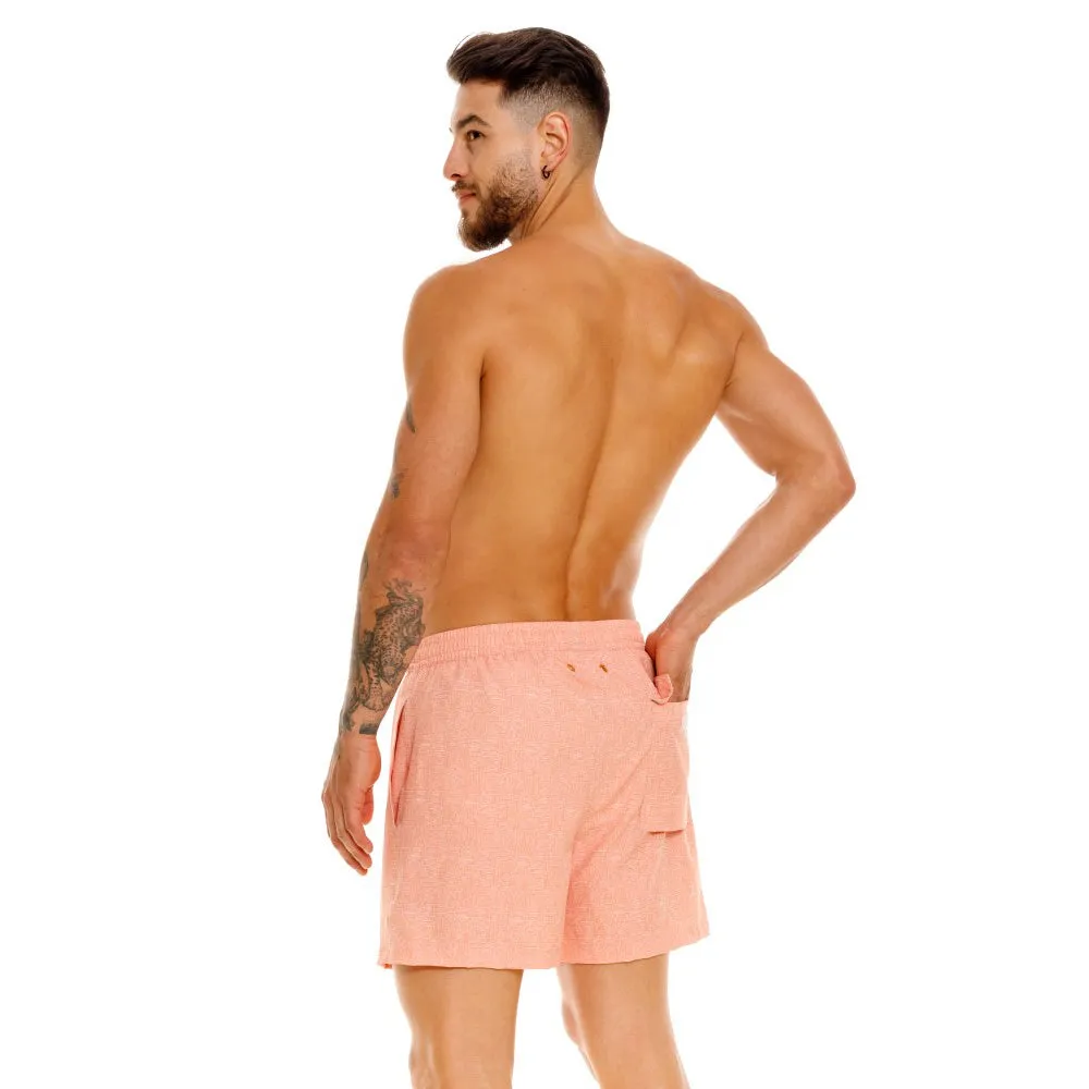 ORANGE BOHO HALF SHORTS
