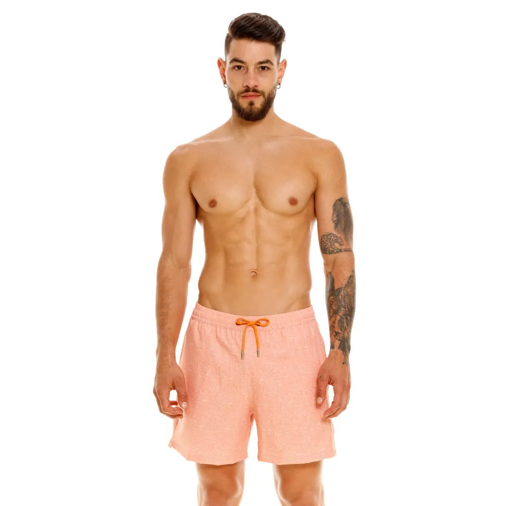 ORANGE BOHO HALF SHORTS