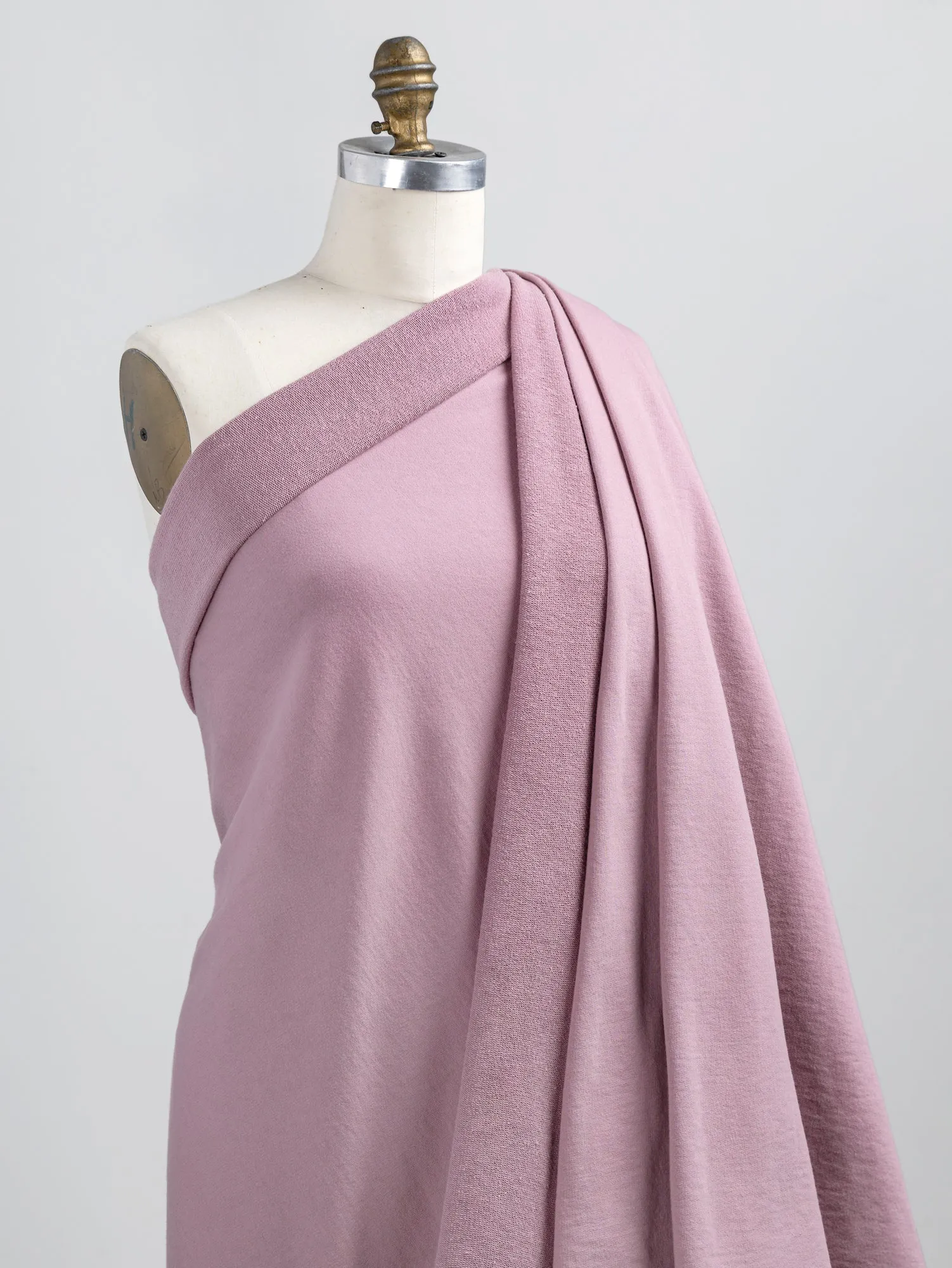 Organic Cotton Heavy French Terry - Lilac - Swatch