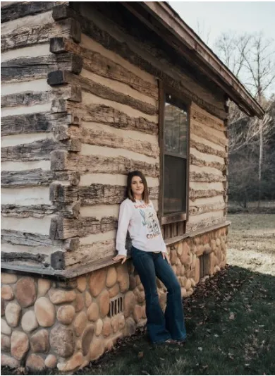 Original Cowgirl Clothing T-Shirts: Long Sleeve Dimestore Cowgirl