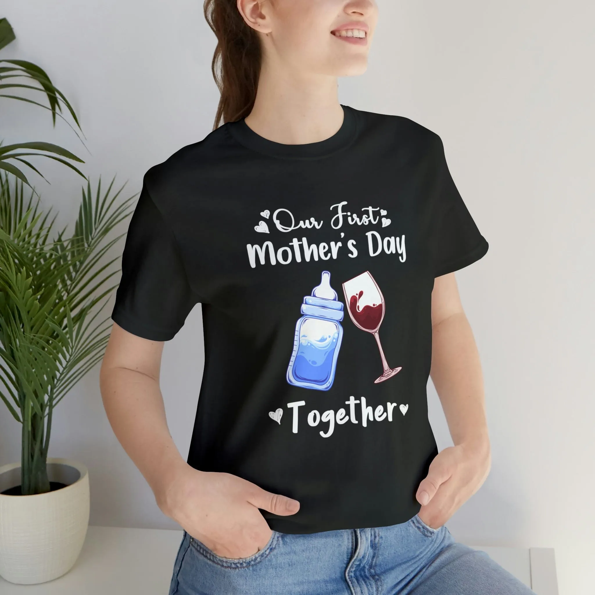 Our First Mother's Day Shirt Short Sleeve T-Shirt