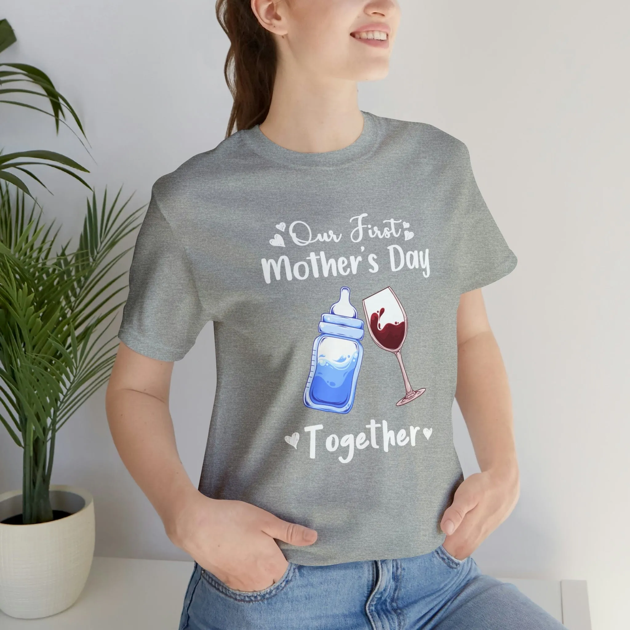 Our First Mother's Day Shirt Short Sleeve T-Shirt