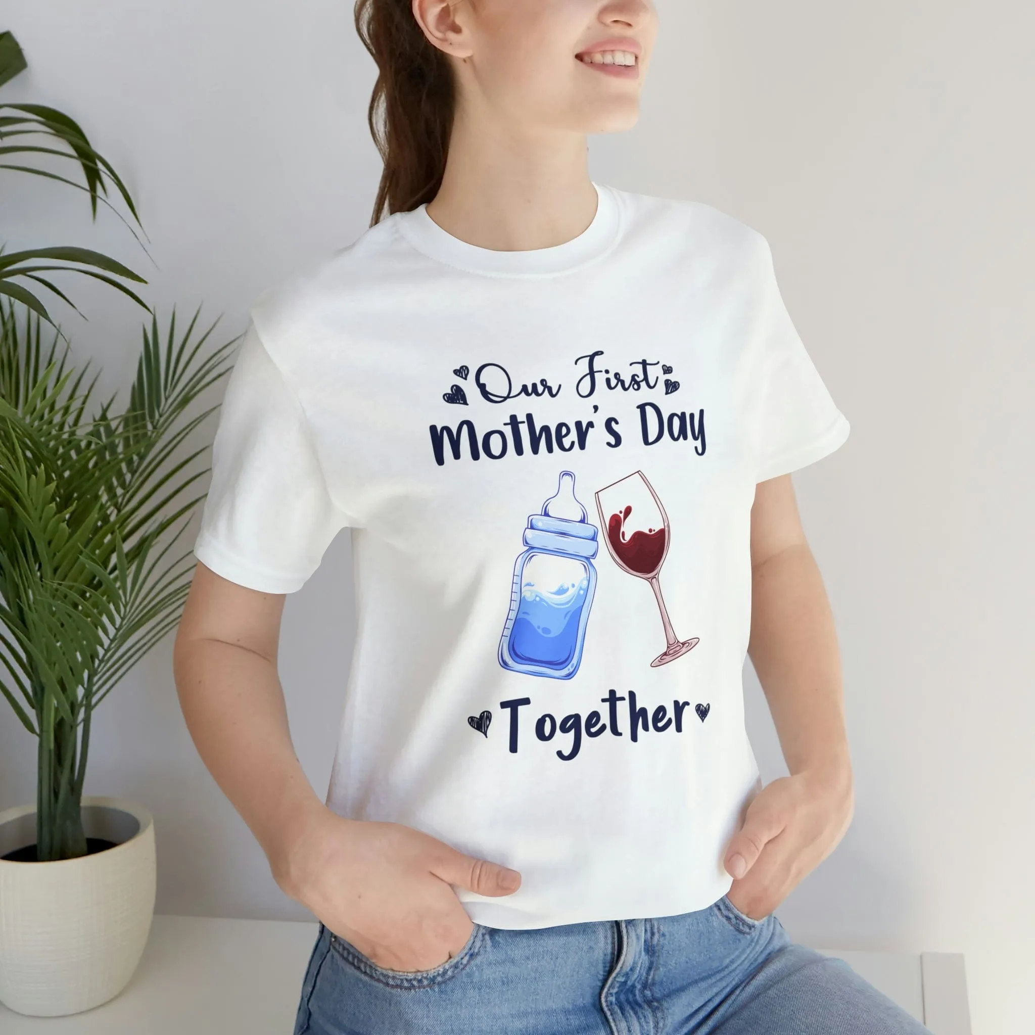 Our First Mother's Day Shirt Short Sleeve T-Shirt