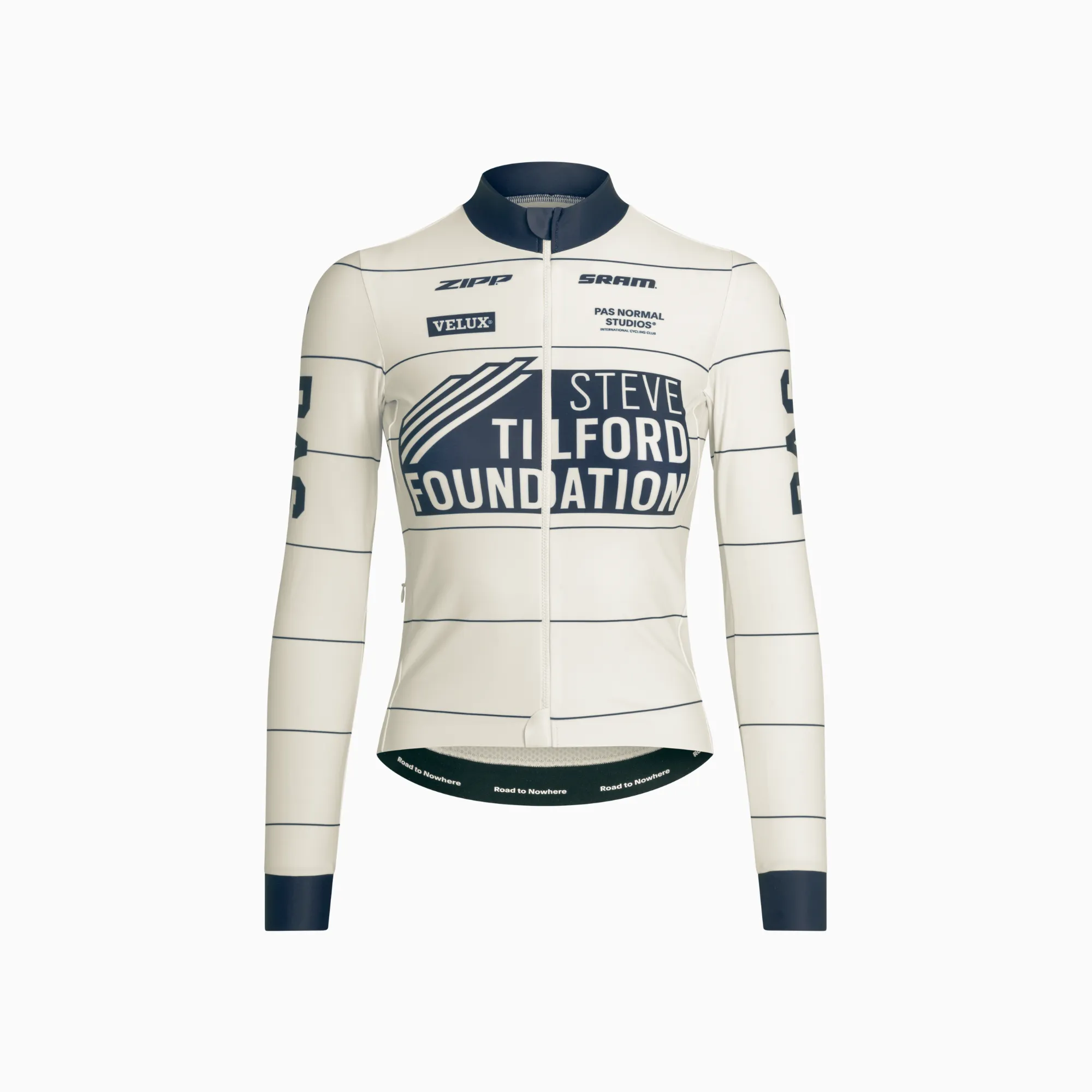 Pas Normal Studios STFR Women's LS Mechanism Jersey - Off White