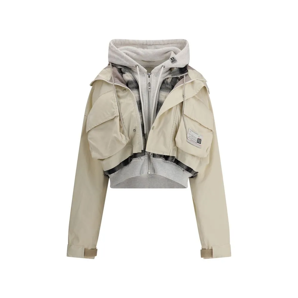 Patchwork design Jacket
