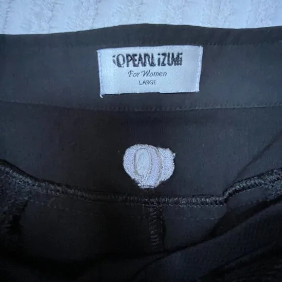 Pearl Izumi Padded Stretch Mesh Liner Bike Shorts Womens Large Black Style 0333