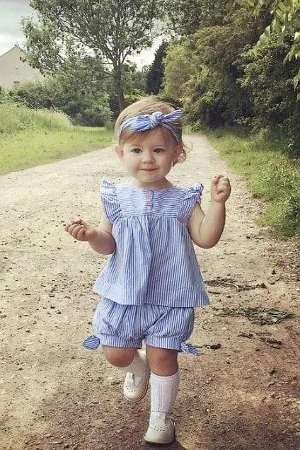 Penelope : Stripe shorts