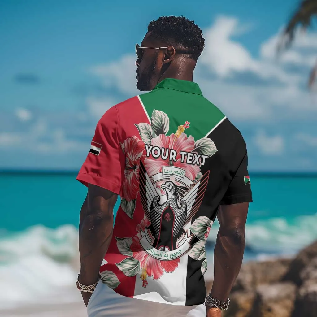 Personalized Afro Sudan Hawaiian Shirt Happy Independence Day LT15
