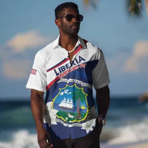 Personalized Happy Liberia Independence Day Hawaiian Shirt LT15
