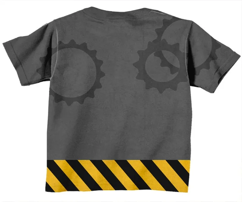 Personalized Shirt For Boys Construction, Personalized Birthday Dump Truck Shirt, Number T-Shirt, Boys Shirt