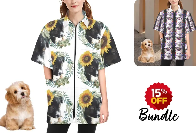 Pet Grooming Jackets Bundle