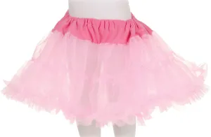 Petticoat Tutu Chld Bubble Gum  Costume Accessories